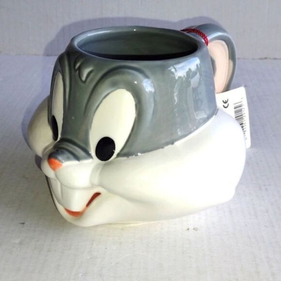 Deadstock Looney Tunes Mug 3D Bugs Bunny Warner Bros Applause Inc. Vintage 1992 - Picture 7 of 7